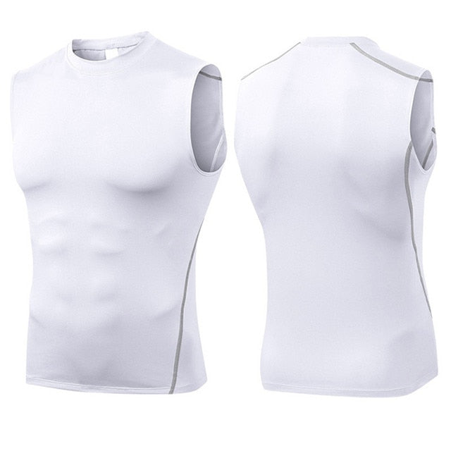 Men Compression Sport Tight Tank Premier Distributers