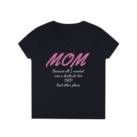 Ladies' V-Neck T-Shirt Printify