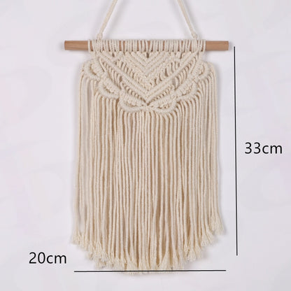 NEW Macrame Wall Hanging Tapestry Cotton Rope Tassel Hand Woven Bohemian Tapestry Geometric Art Beautiful Living Room Home Decor The Good Home Store