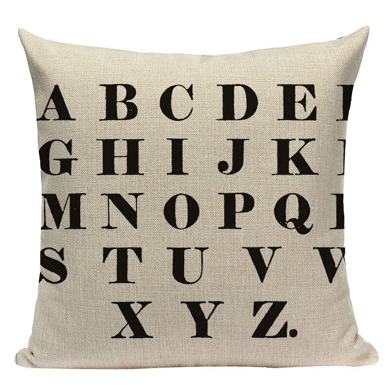 Personalized Cushion Cover Character Decorative 45x45Square Home Decor Cushions Top Printing  Pillow Covers Throw Pillows Case The Good Home Store