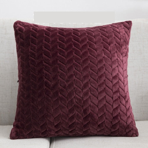 Soft Pillow Cover Square Decorative Pillows Home Decor Velvet Cushion Cover For Living Room Bedroom Sofa Plush Cushion Covers The Good Home Store