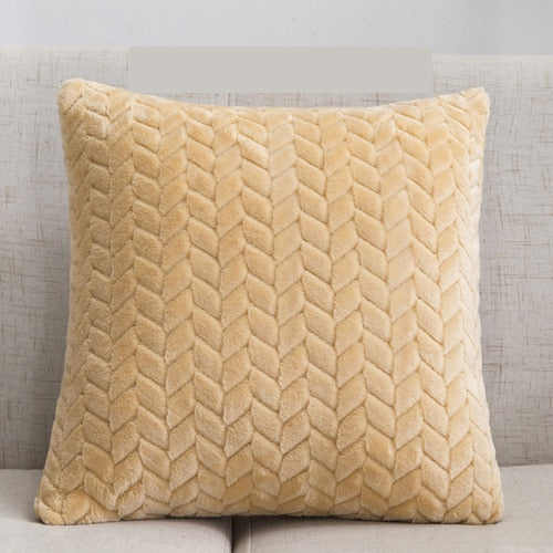 Plush Decorative Geometric Cushion Cover 45x45cm Pillow Case Home Decor Pillow Cover Living Room Luxury Throw Cushion Covers The Good Home Store