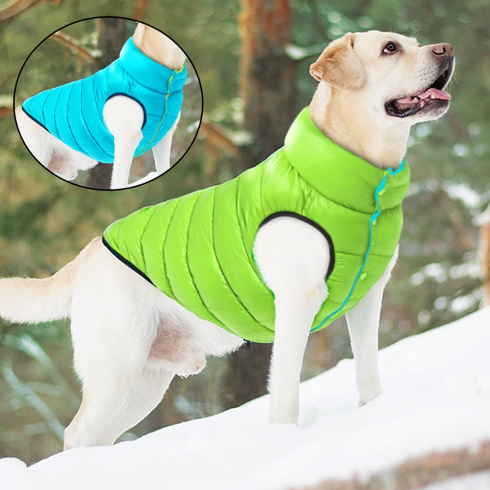 Warm Winter Dog Clothes Vest Reversible Dogs Jacket Coat 3 Layer Thick Pet Clothing Waterproof Outfit for Small Large Dogs Premier Distributers