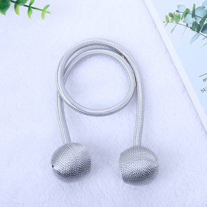 Magnetic Ball Curtain Tiebacks Tie Rope Accessory Rods Accessoires Backs Holdbacks Buckle Clips Hook Holder Home Decor The Good Home Store