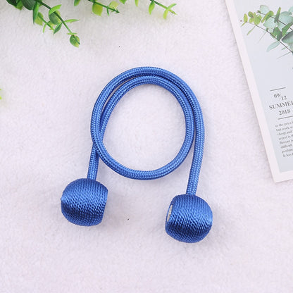 Magnetic Ball Curtain Tiebacks Tie Rope Accessory Rods Accessoires Backs Holdbacks Buckle Clips Hook Holder Home Decor The Good Home Store