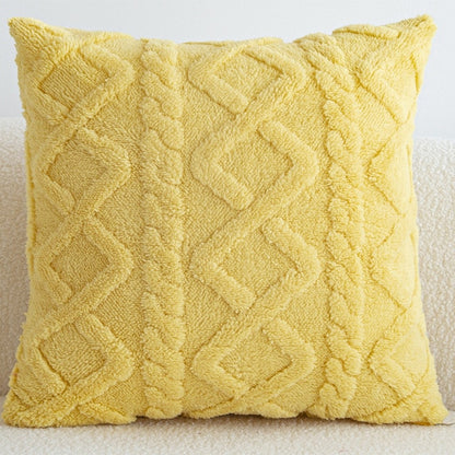 Plush Decorative Geometric Cushion Cover 45x45cm Pillow Case Home Decor Pillow Cover Living Room Luxury Throw Cushion Covers The Good Home Store