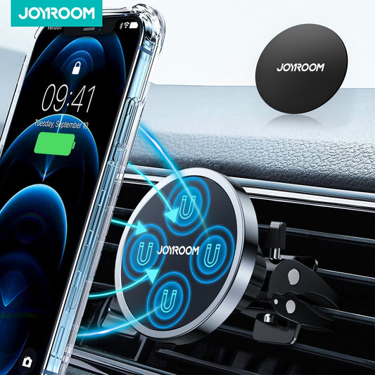 15W Qi Magnetic Car Phone Holder Wireless Charger Premier Distributers