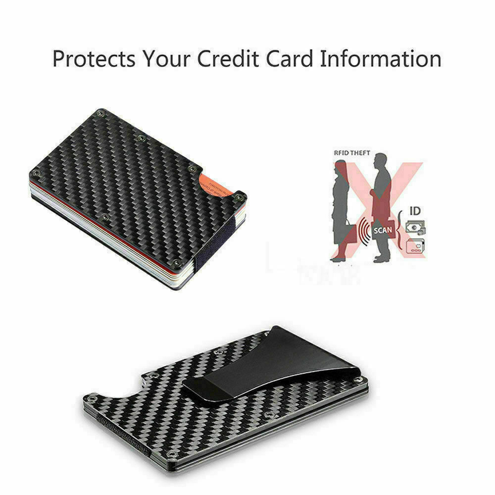 Men's RFID Blocking Carbon Fiber Wallet Premier Distributers