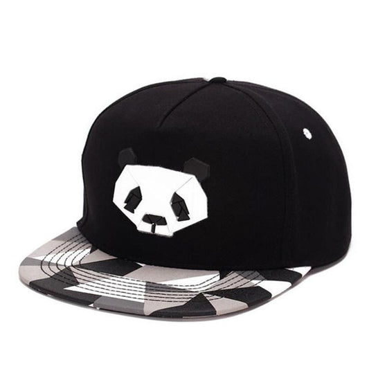fashionspring and summer lovers baseball cap hip-hop hat male Ms. cute panda zebra rubber hatsnapback Flat-brimmed hat