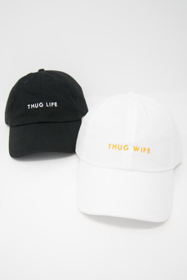 Thug Wife | Thug Life - Bachelorette party dad hats Premier Distributers