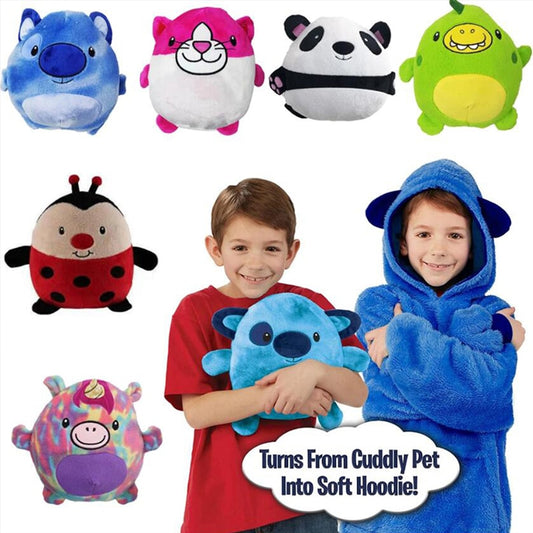 Kids Pets Blanket Hoodie Soft Plush Premier Distributers