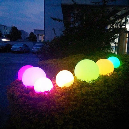 Waterproof Garden Ball LED Lights for Outdoor Premier Distributers