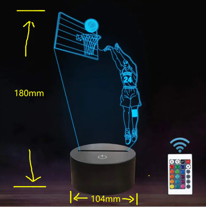 Basketball 3D Lamp Premier Distributers