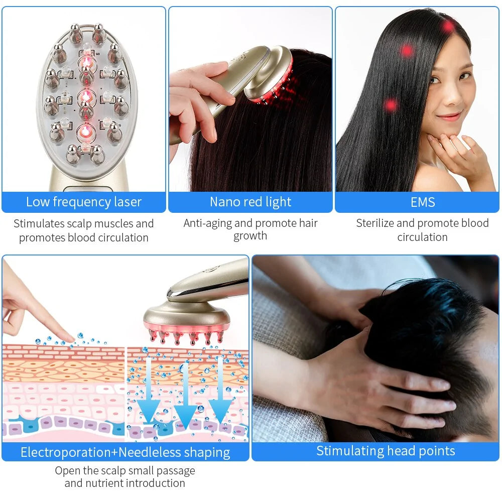 Electric Laser Hair Growth Comb Premier Distributers
