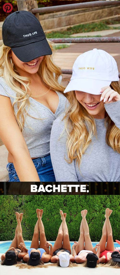Thug Wife | Thug Life - Bachelorette party dad hats Premier Distributers