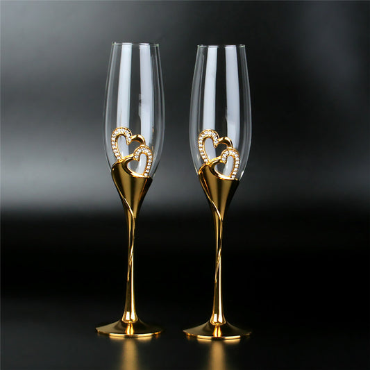Crystal Wedding Champagne Glasses Premier Distributers